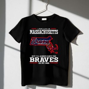 Massachusetts Braves Dna T-Shirt - Proud Fan Tee For Mlb Supporters