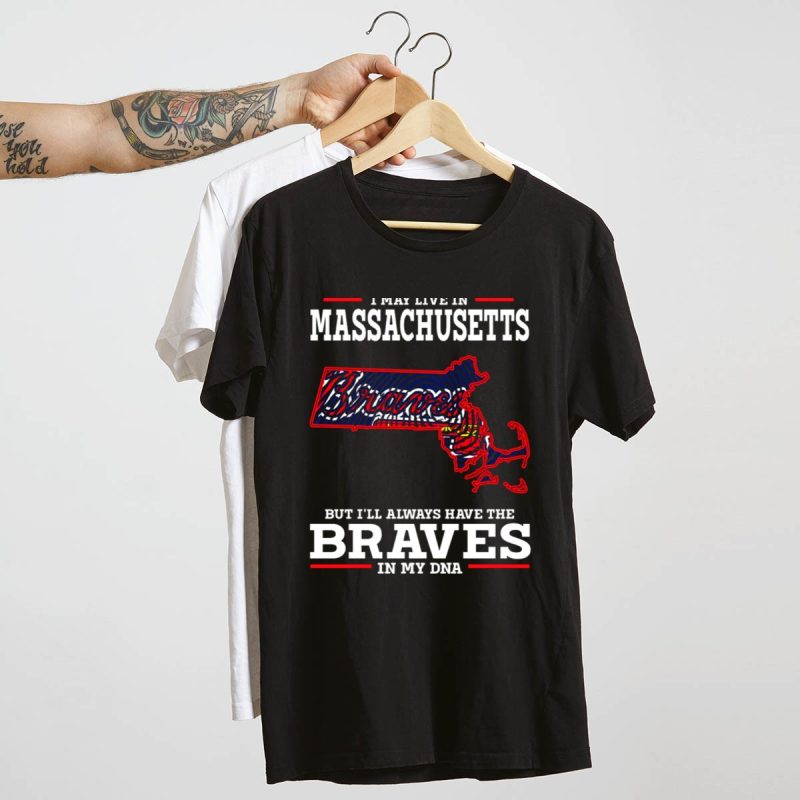 Massachusetts Braves Dna T-Shirt - Proud Fan Tee For Mlb Supporters - Image 4
