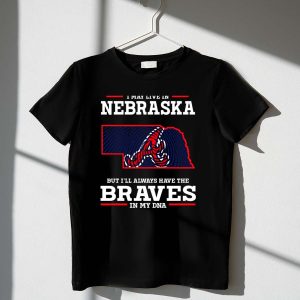 Braves Dna T-Shirt - Nebraska Pride Tee For Baseball Fans