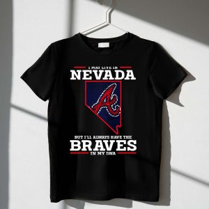 Braves Dna T-Shirt - Proudly Show Your Love For Nevada And Baseball