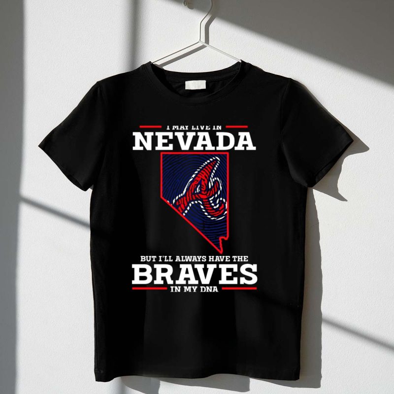 Braves Dna T-Shirt - Proudly Show Your Love For Nevada And Baseball