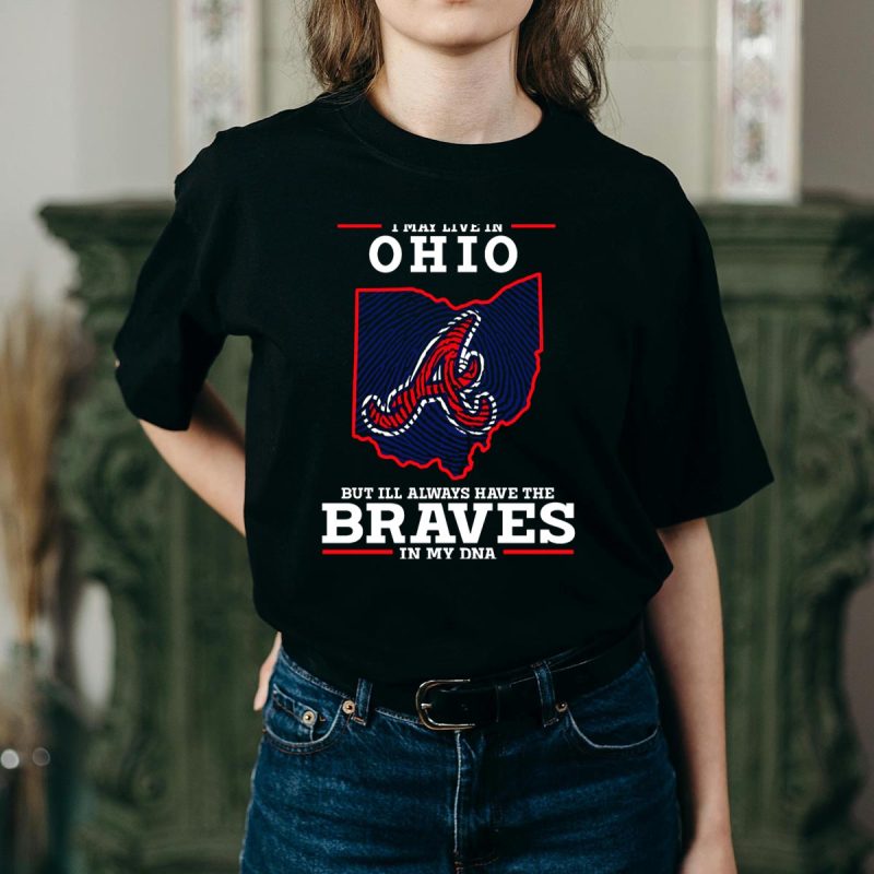 Ohio Braves Fan T-Shirt - Always Representing My Team In Style - Image 2