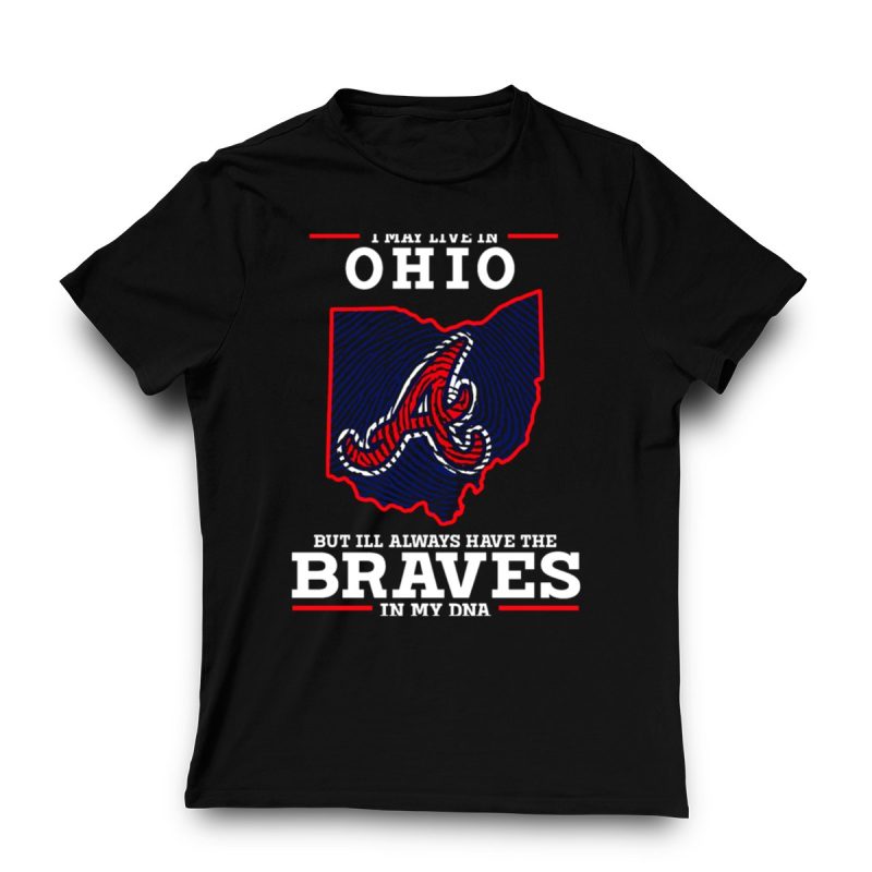 Ohio Braves Fan T-Shirt - Always Representing My Team In Style - Image 3