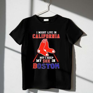 California Living Boston Red Sox T-Shirt - Keep Your Sox Close!