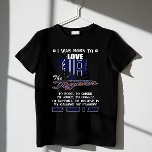 Detroit Tigers Born To Love T-Shirt - Ideal Fan Apparel For Supporters