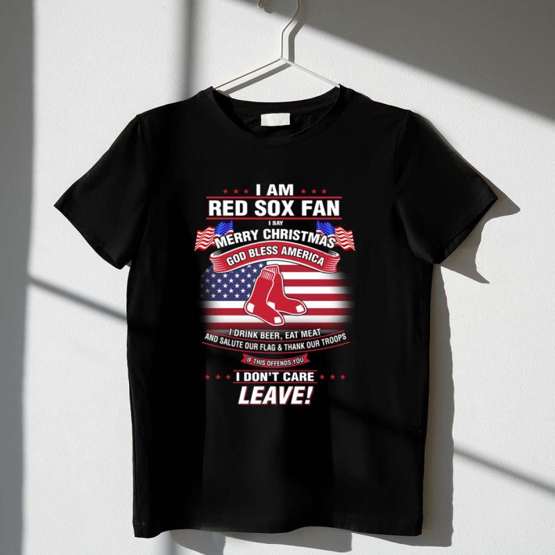 Boston Red Sox Merry Christmas T-Shirt - Proud Fan Apparel for All Ages