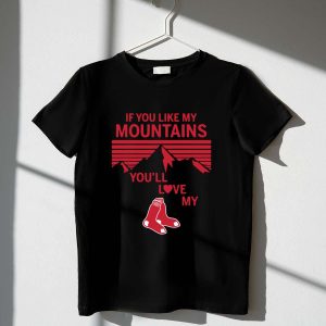 Boston Red Sox T-Shirt: Perfect for Mountain Lovers and Baseball Fans