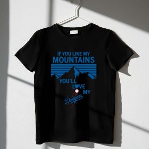 Los Angeles Dodgers T-Shirt - Perfect for Mountain Lovers and Fans