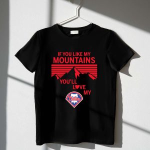 Philadelphia Phillies T-Shirt for Mountain Lovers - Ideal Outdoor Wear