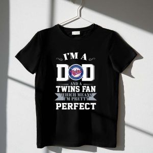 Perfect Dad Minnesota Twins Fan T-Shirt – Proudly Show Your Team Spirit!