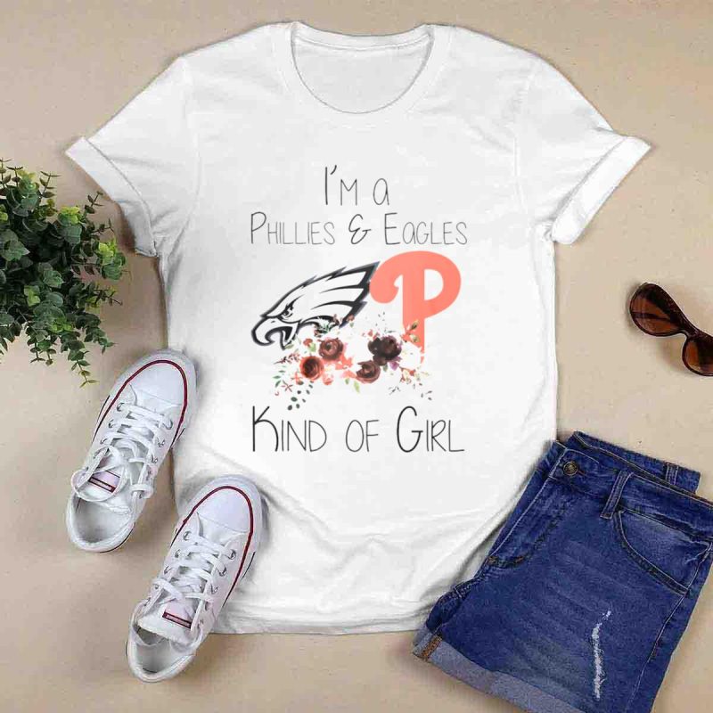 Floral Phillies & Eagles T-Shirt – Perfect for Proud Sports Fans - Image 6