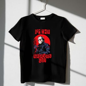 Atlanta Braves Jason Voorhees T-Shirt - Ultimate Fan Gear
