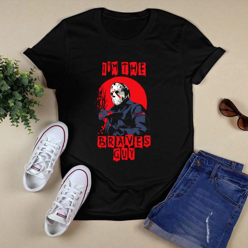 Atlanta Braves Jason Voorhees T-Shirt - Ultimate Fan Gear - Image 5