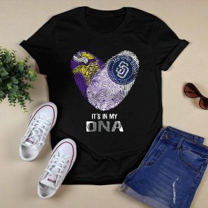 Vikings 'It'S In My Dna' San Diego Padres T-Shirt For Fans