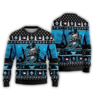Jack Skellington Tampa Bay Rays Halloween Ugly Sweater Sweatshirt