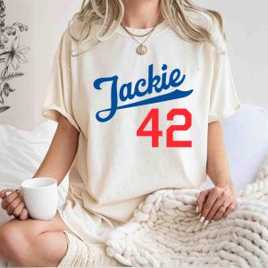 Jackie Robinson 42 T-Shirt | Vintage Baseball Tee for Fans