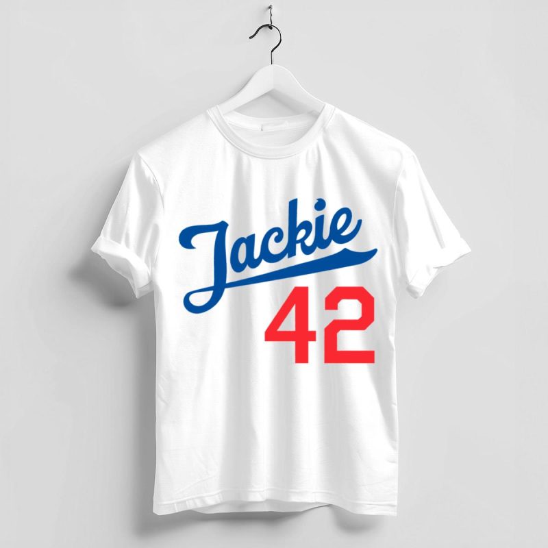 Jackie Robinson 42 T-Shirt | Vintage Baseball Tee for Fans - Image 4