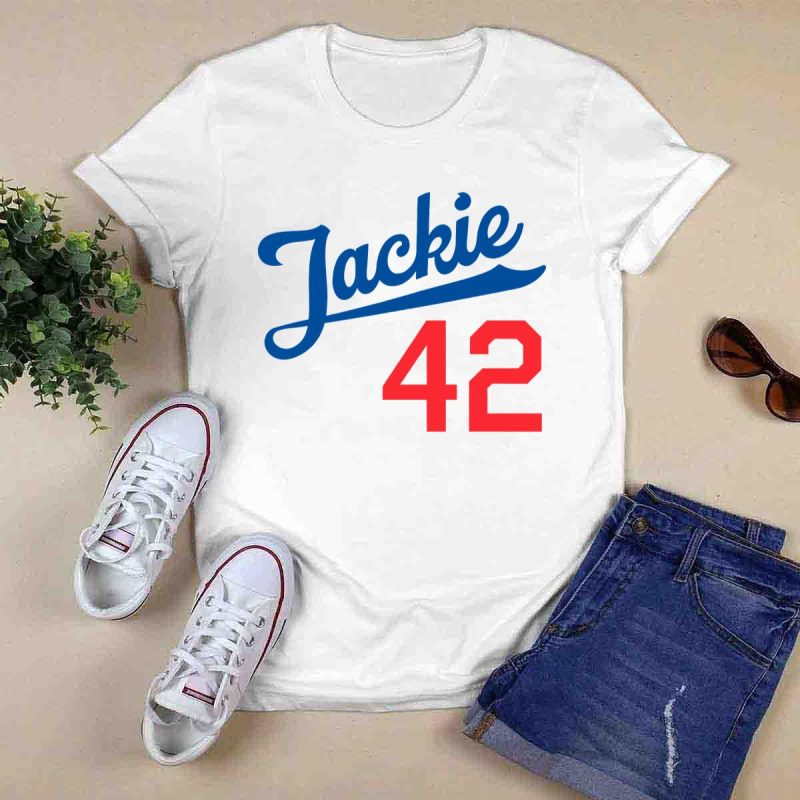 Jackie Robinson 42 T-Shirt | Vintage Baseball Tee for Fans - Image 6