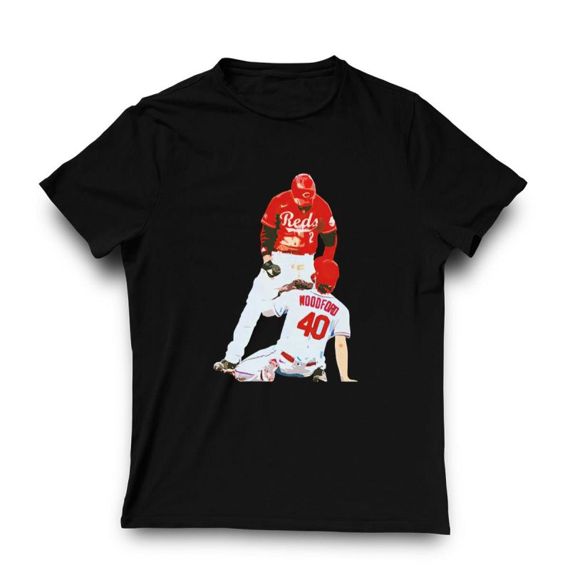 Jake Woodford Didn't Intentionally Hit Nick Castellanos T-Shirt - Image 3