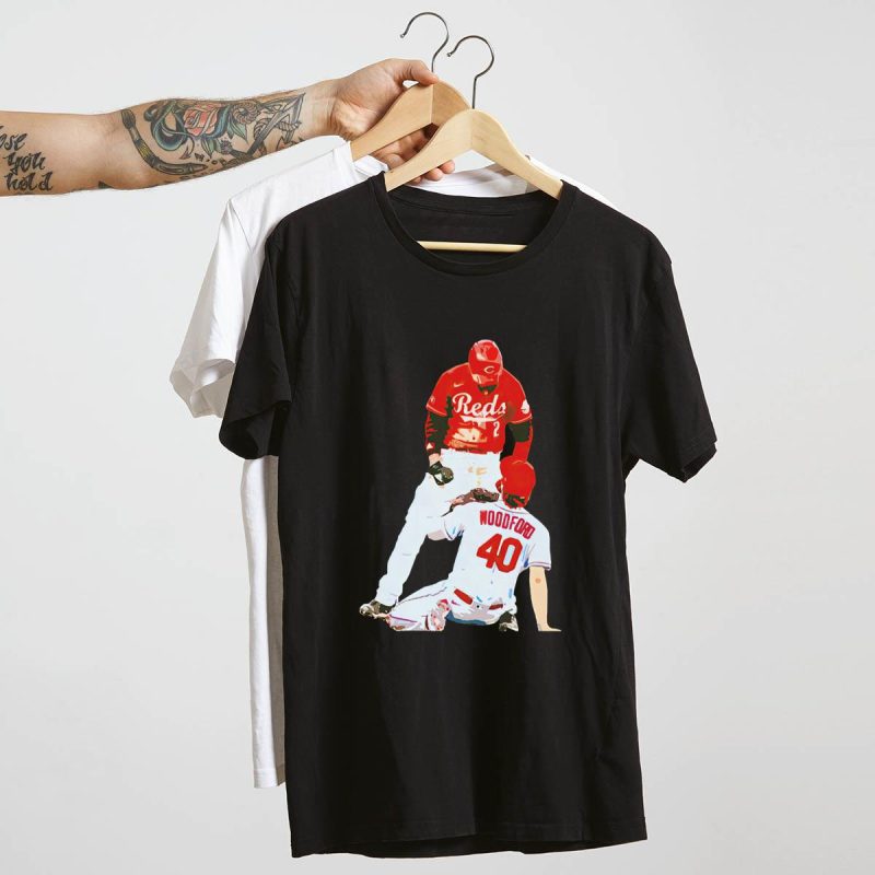 Jake Woodford Didn't Intentionally Hit Nick Castellanos T-Shirt - Image 4