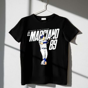 Jasson Dominguez El Marciano 89 New York Yankees Baseball T-Shirt