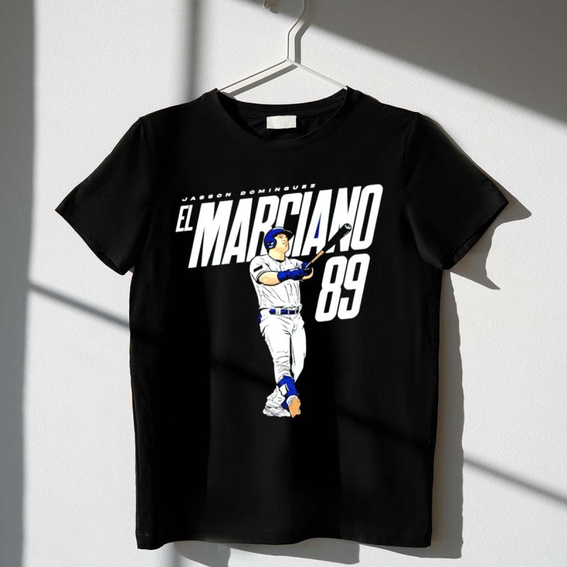 Jasson Domi%EF%BE%8C%EF%BC%BDguez El Marciano 89 New York Yankees Baseball Player T Shirt t shirt 1 1