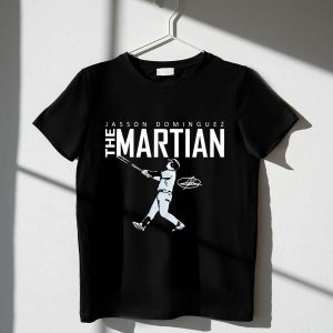Jasson Dominguez The Martian Signature T-Shirt For Fans And Collectors