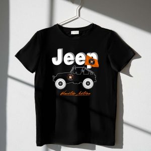 Jeep Houston Astros Flag Graphic T-Shirt For Fans