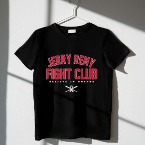 Jerry Remy Fight Club Graphic T-Shirt for Fans and Collectors