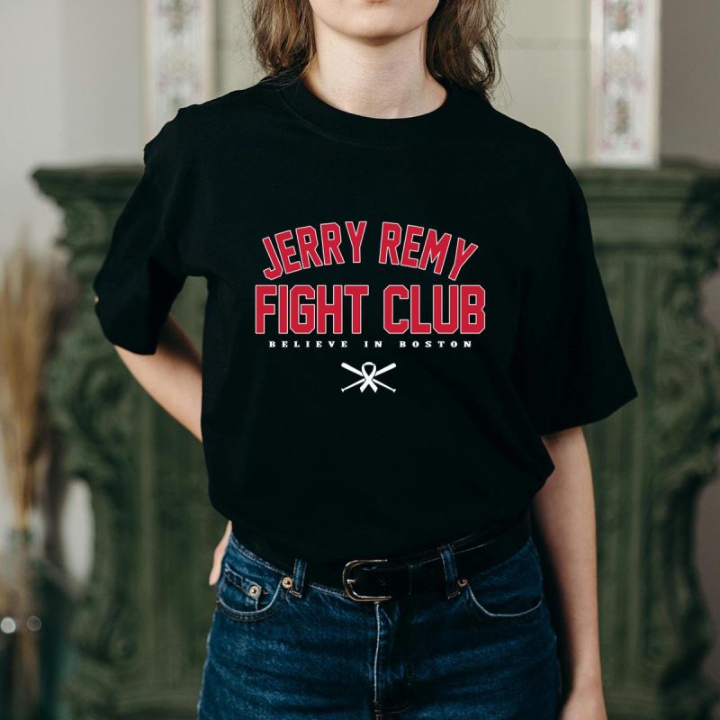 Jerry Remy Fight Club Graphic T-Shirt for Fans and Collectors - Image 2