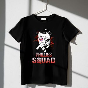 Joker Graphic T-Shirt Featuring Philadelphia Phillies Card Design
