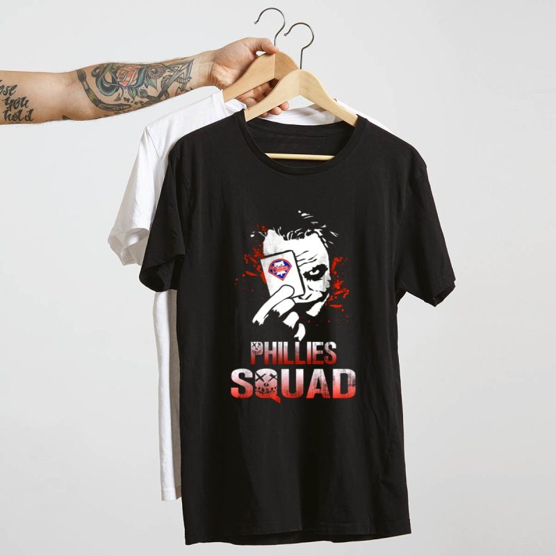 Joker Graphic T-Shirt Featuring Philadelphia Phillies Card Design - Image 4