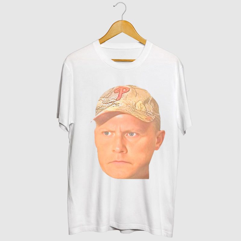 Psycho Dad Graphic T-Shirt - Jordie Jordan Phillies Cap Design - Image 2