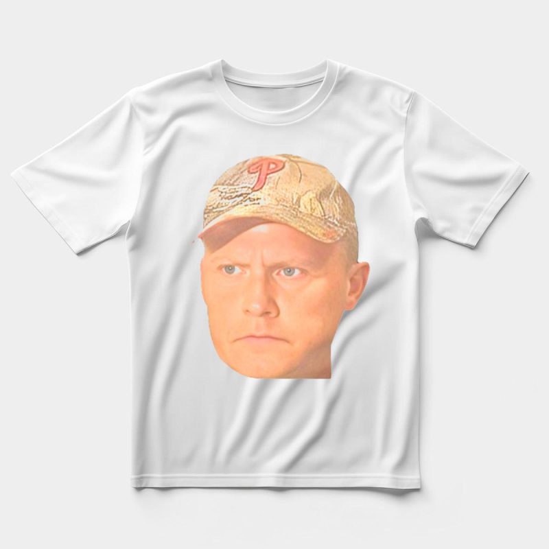 Psycho Dad Graphic T-Shirt - Jordie Jordan Phillies Cap Design - Image 5