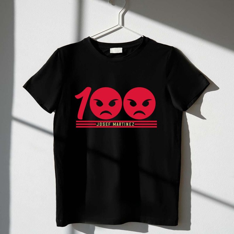 Josef Martinez 100 Goals Atlanta United T-Shirt - Celebrate The Legend