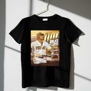 Juan Soto Graphic T-Shirt - 100 Walks in 112 Games - Unisex Gift