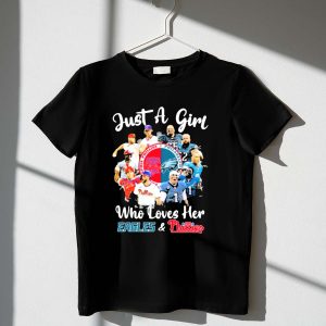 Proud Girls' Philadelphia Eagles & Phillies Fan T-Shirt