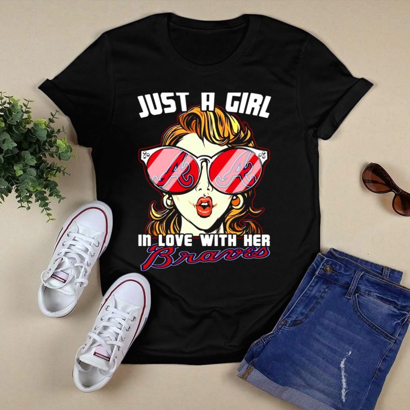 Braves Fan T-Shirt For Girls – Perfect Gift For Baseball Lovers - Image 5