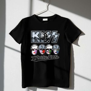 Kiss Chicago White Sox Baseball Crossover T-Shirt For Fans