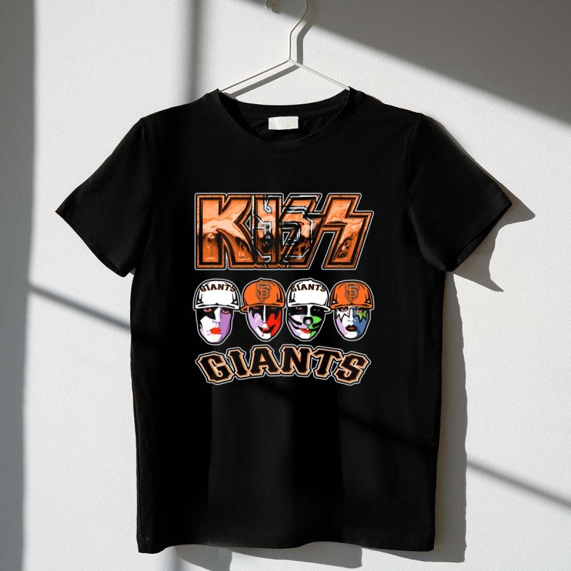 KISS Giants San Francisco Giants T Shirt t shirt 1 1
