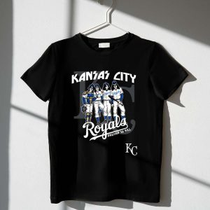 Kiss Kansas City Royals Dressed To Kill Graphic T-Shirt For Fans
