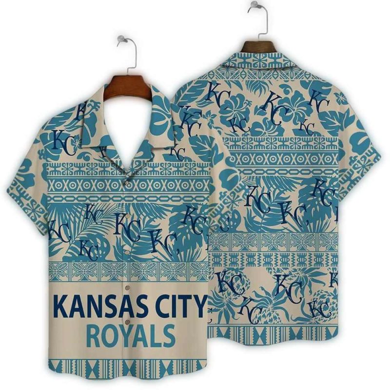 Kansas City Floral Vintage Patterns Hawaiian Shirt 1