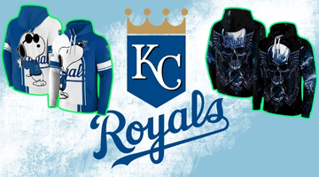 Kansas City Royals AOP Hoodie Banner
