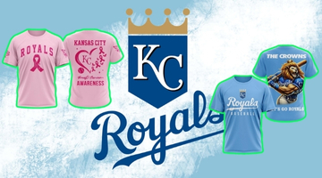 Kansas City Royals AOP T shirt Banner