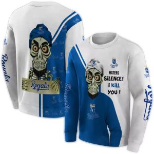 Kansas City Royals Achmed Skull All Over Print Sweatshirt