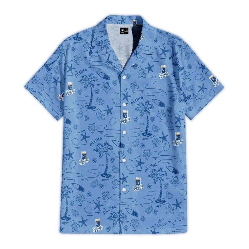 Kansas City Royals Aloha Paradise Hawaiian Shirt 1