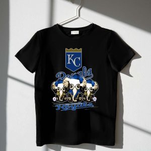 Kansas City Royals Christmas Elephants T-Shirt For Holiday Cheer
