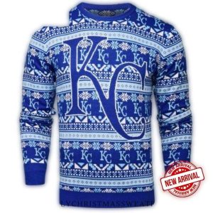Kansas City Royals Classic Blue Ugly Sweater - Cozy Fan Gear