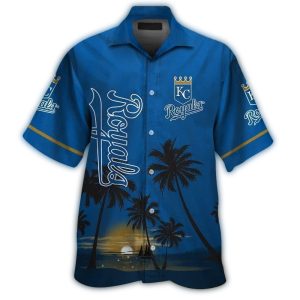 Kansas City Royals Tropical Hawaiian Shirt - Coconut Beach Style