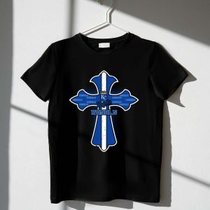 Kansas City Royals Cross Design T-Shirt For Fans